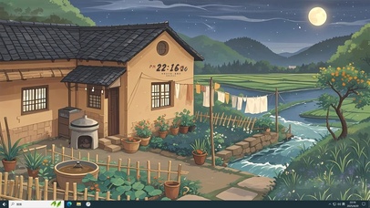 怀旧风童年乡村