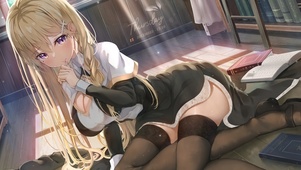 4K性感黑丝长腿美少女