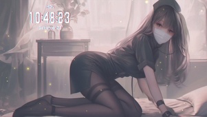 风姿如初夏的蓝天，广阔而无垠