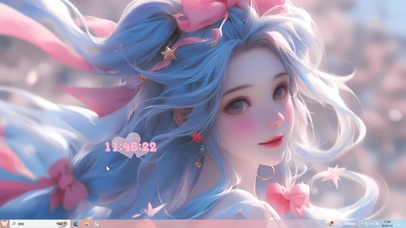 4K甜美糖果少女主题