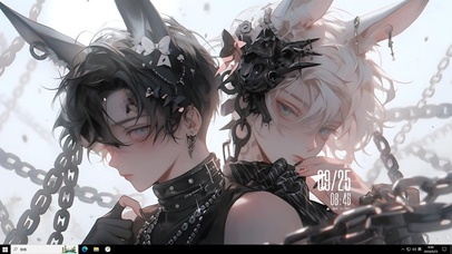  双子兔男