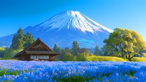 雪山脚下