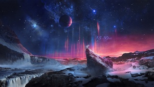治愈星空流星
