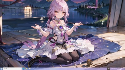 4k崩坏星穹铁道可爱符玄跪坐