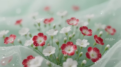 小清新护眼花朵