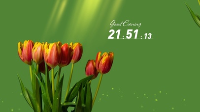 4k高清郁金香桌面