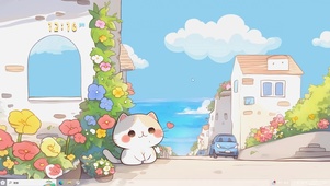 可爱主题 可爱猫咪