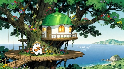 海边树屋的治愈时光