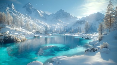 雪域蓝湖