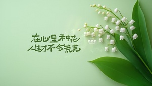 在心中种花 治愈护眼