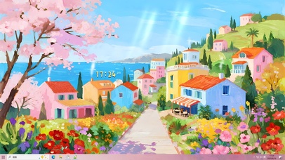 清新多巴胺小镇