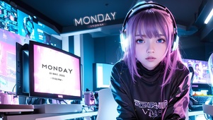 电竞美女