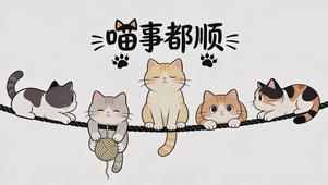 喵事都顺~打工人