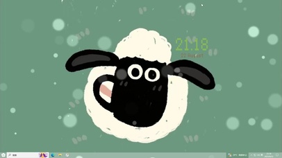 小绵羊  电脑主题