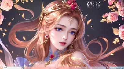 4k金发玫瑰高压美少女女神