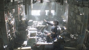 废墟少女