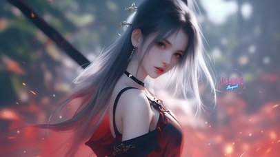 唯美古风性感女孩