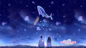 4K浪漫星辰下