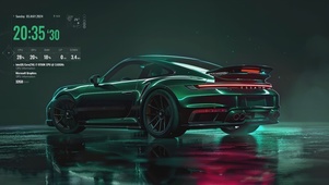 时尚跑车