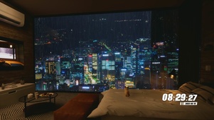 雨天房间
