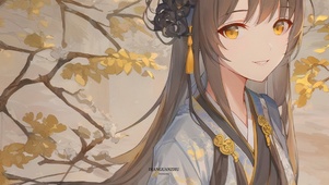 古风原创手绘少女