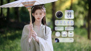 4k古风美女
