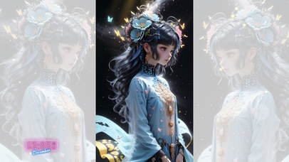 4K性感Ai插画美女