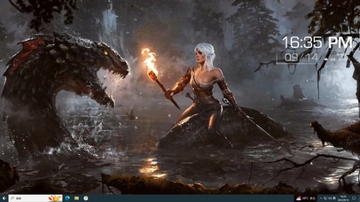 巫师 御姐希里大战怪兽