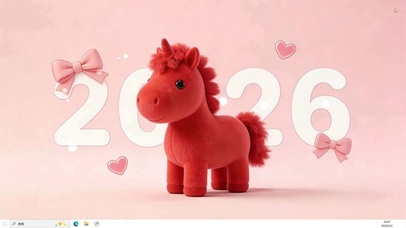 新年小马 主题