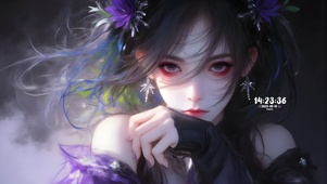 唯美古风女孩