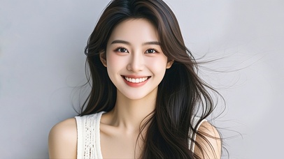 微笑美女