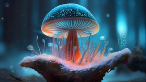 治愈荧光蘑菇