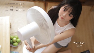 夏日氧气美女