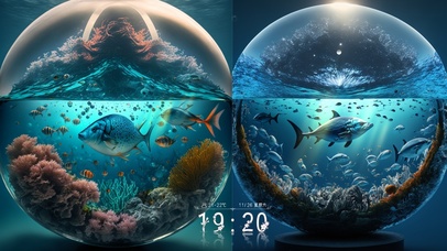 蓝色星球大海世界