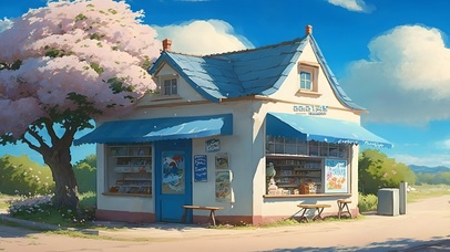 治愈 清新 小卖部