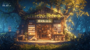 治愈森林木屋