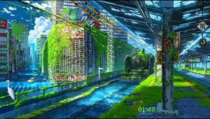 未来废弃の城市地铁