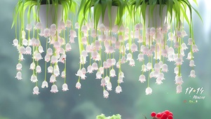 清新吊兰