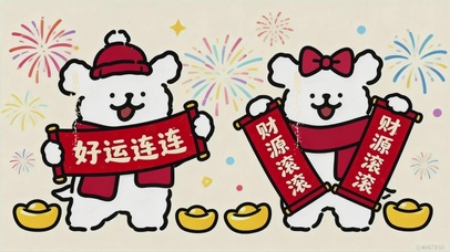 好运连连，财源滚滚