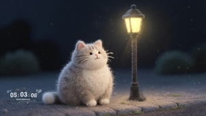 灯影伴猫