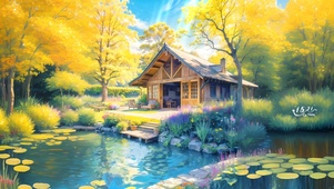 林间阳光小屋