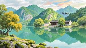 护眼青山湖畔