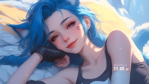 阳光宁静少女