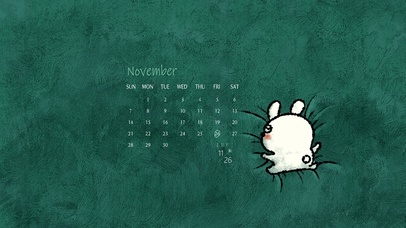 睡在电脑上的兔几（护眼时钟 ）