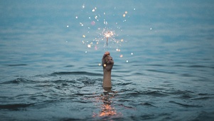 海上烟花