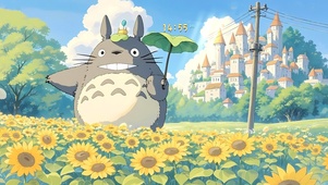 4k治愈宫崎骏龙猫