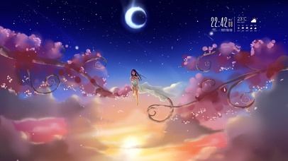 4k 云端上的少女