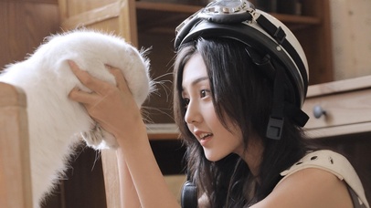 清新甜美的美女