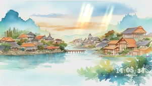 平静安宁的下午(风景动态壁纸) - 动态壁纸下载 - 元气壁纸