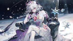 遐蝶-王座-二郎腿